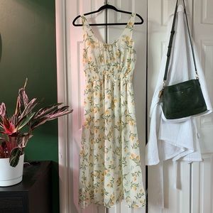 Sincerely Jules Lemon Midi Dress